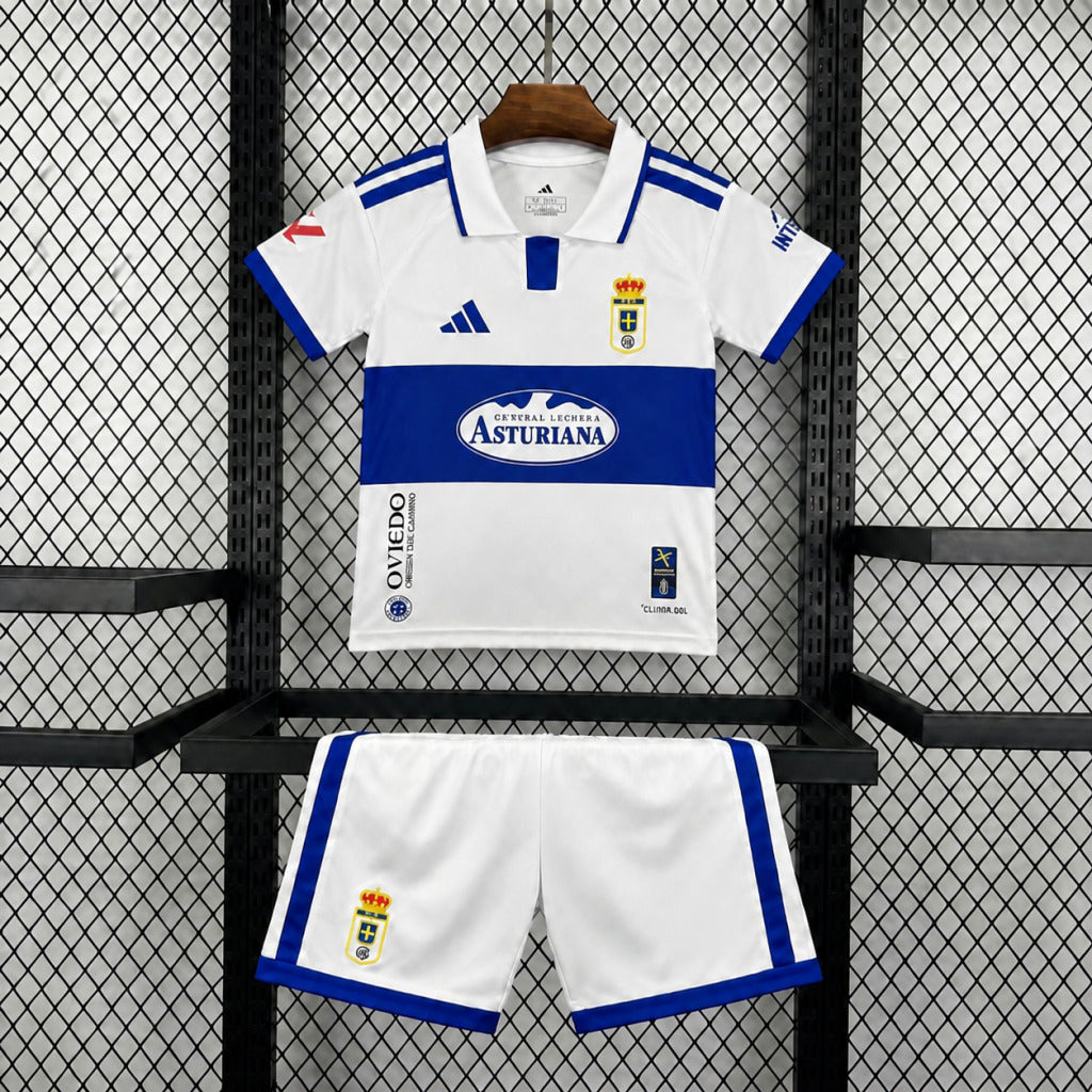 Kit Enfant Real Oviedo 2026/27 – Extérieur