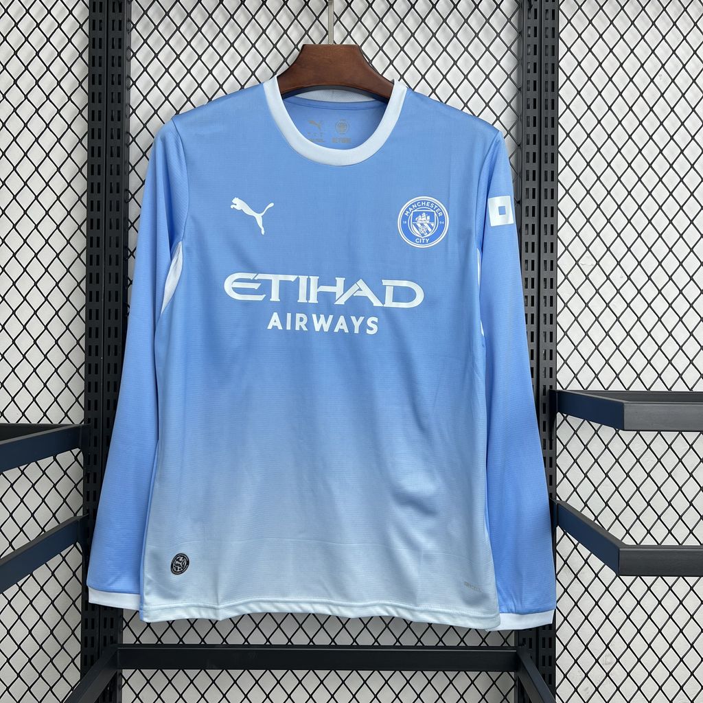 Maillot Manchester City Manches Longues 2026/27 – Domicile
