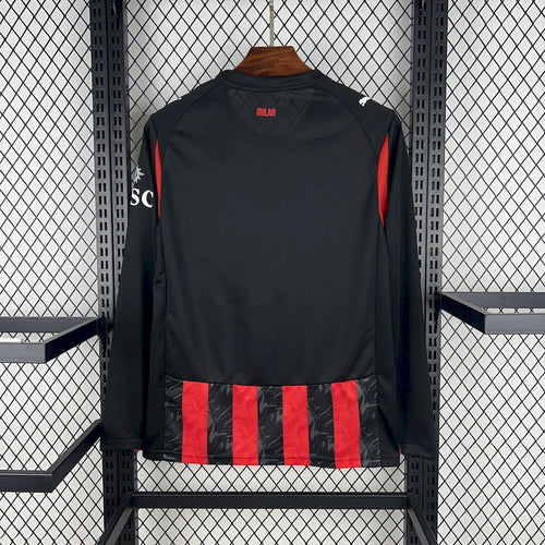 Camiseta local del AC Milan Serie A 2025/26