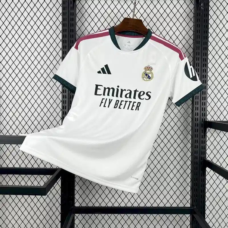 Camiseta local del Real Madrid para LaLiga 2025/26